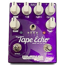 Used Wampler Faux Tape Echo Delay Effect Pedal
