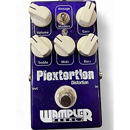 Used Wampler Plextortion Distortion Effect Pedal