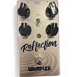 Used Wampler Reflection Plate / Spring Reverb Effect Pedal