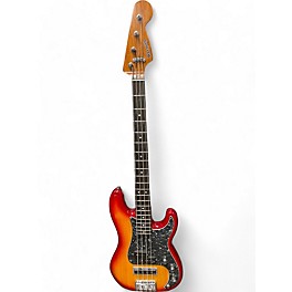 Used Warmoth PJ CUSTOM 2 Color Sunburst Electric Bass Guitar
