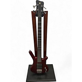 Used Warwick Corvette 4 String Trans Red Electric Bass Guitar