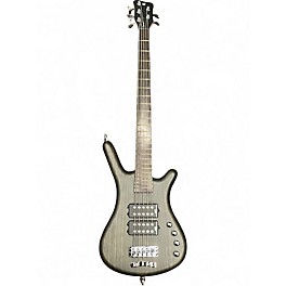 Used Warwick Rockbass Corvette $$ 5 Nirvana Black Electric Bass Guitar