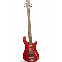 Used Warwick STREAMER Red Electric Bass Guitar