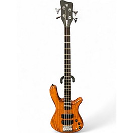 Used Warwick Streamer Standard 4 Natural Electric Bass Guitar