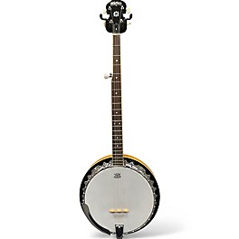 Used Washburn B9 5 String Natural Banjo