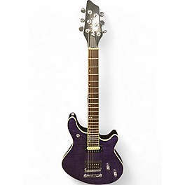 Used Washburn BT-20 Trans Purple Solid Body Electric Guitar