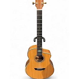 Used Washburn BTSC56SCE Natural Acoustic Electric Guitar