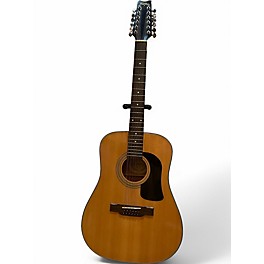 Used Washburn D12 S12 Natural 12 String Acoustic Guitar