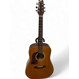 Used Washburn D12lhn Natural Acoustic Guitar