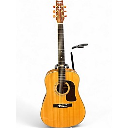 Used Washburn D24S Natural Acoustic Guitar