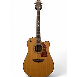 Used Washburn D52 Natural Acoustic Electric Guitar