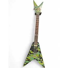 Used Washburn Dime V Camo Solid Body Electric Guitar