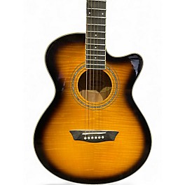 Used Washburn EA15 Tobacco Sunburst Acoustic Electric Guitar