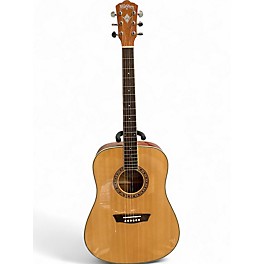 Used Washburn WD7S-O Natural Acoustic Guitar