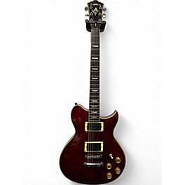 Used Washburn WI-45F Trans Red Solid Body Electric Guitar