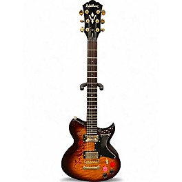 Used Washburn WI46DL 2 Color Sunburst Solid Body Electric Guitar