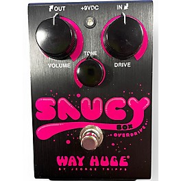 Used Way Huge Electronics Saucy Box Overdrive Effect Pedal