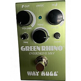 Used Way Huge Electronics Smalls Green Rhino Overdrive MKV Effect Pedal