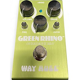 Used Way Huge Electronics WHE202 Green Rhino Overdrive Effect Pedal