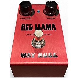 Used Way Huge Electronics WHE203 Red Llama Overdrive MKIII Effect Pedal