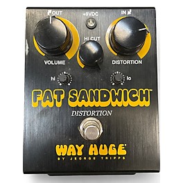 Used Way Huge Electronics WHE301 Fat Sandwich Harmonic Saturator Distortion Effect Pedal