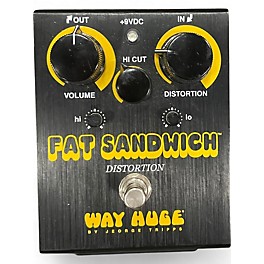 Used Way Huge Electronics WHE301 Fat Sandwich Harmonic Saturator Distortion Effect Pedal