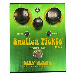 Used Way Huge Electronics WHE401 Swollen Pickle MKII Super Jumbo Fuzz Effect Pedal