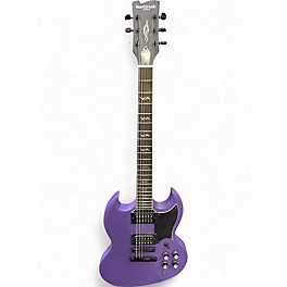 Used Westcreek Racer Double-Cut Matte Purple Solid Body Electric Guitar