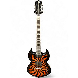 Used Wylde Audio Barbarian Buzzsaw Charcoal Burst Solid Body Electric Guitar