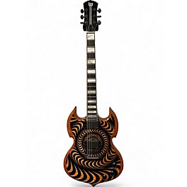 Used Wylde Audio Barbarian PSYCHIC BULLSEYE Solid Body Electric Guitar