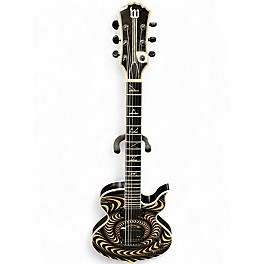 Used Wylde Audio ODIN GRAIL PSYCHIC BULLSEYE NATURAL Solid Body Electric Guitar