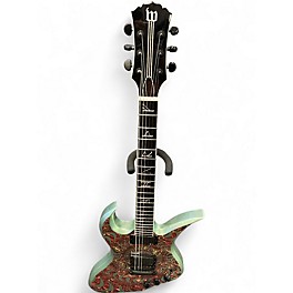 Used Wylde Audio THORAX METALLIC GREEN Solid Body Electric Guitar