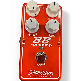 Used Xotic BB Preamp Overdrive Effect Pedal