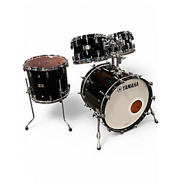 Used Yamaha 4 Piece Absolute Hybrid Maple Piano Black Drum Kit