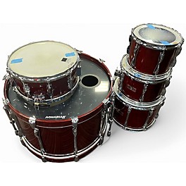 Used Yamaha 5 Piece Recording Custom Red Drum Kit