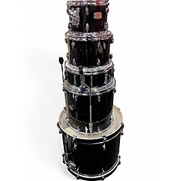 Used Yamaha 5 Piece Stage Custom BLACK Drum Kit