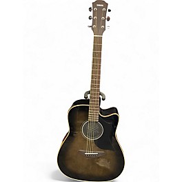Used Yamaha A1M Trans Charcoal Acoustic Electric Guitar