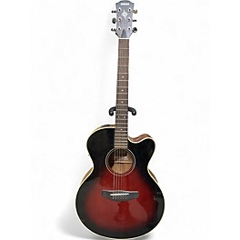 Used Yamaha CPX500 2 Color Sunburst Acoustic Electric Guitar