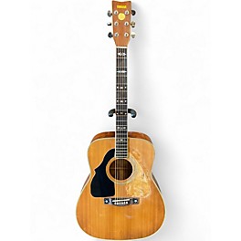 Used Yamaha FG345II Natural Acoustic Guitar