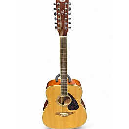 Used Yamaha FG820 12 Natural 12 String Acoustic Electric Guitar