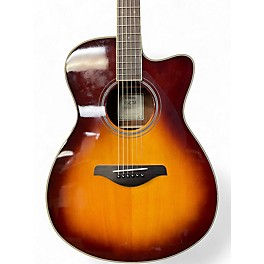 Used Yamaha FSC TA Sunburst Acoustic Electric Guitar