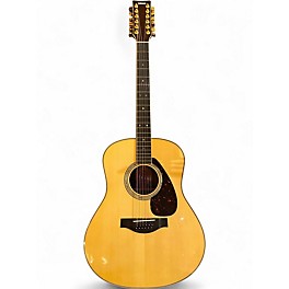Used Yamaha LL16 12 Natural 12 String Acoustic Electric Guitar