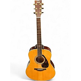 Used Yamaha LL6 Natural Acoustic Guitar