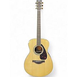 Used Yamaha LS6 Natural Acoustic Electric Guitar