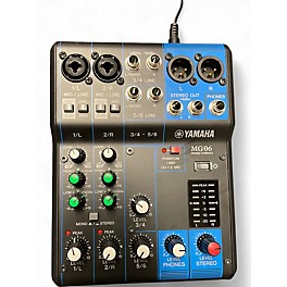 Used Yamaha MG06X Unpowered Mixer