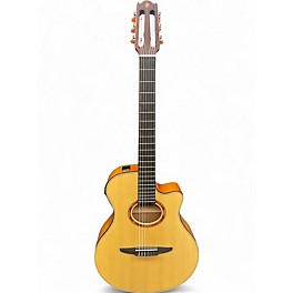 Used Yamaha NTX900FM Natural Classical Acoustic Electric Guitar