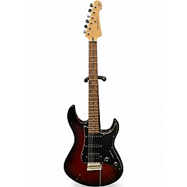 Used Yamaha Pacifica 2 Tone Sunburst Solid Body Electric Guitar