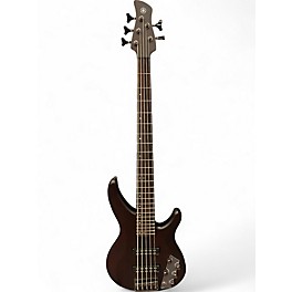 Used Yamaha TRBX505 Brown Rosewood Electric Bass Guitar