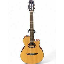 Used Yamaha ntx1 Natural Classical Acoustic Electric Guitar