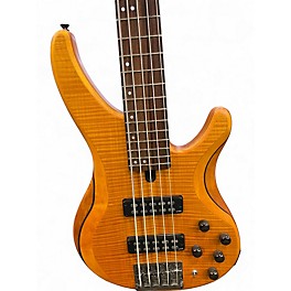 Used Yamaha trbx605fm 2 Tone Sunburst Electric Bass Guitar